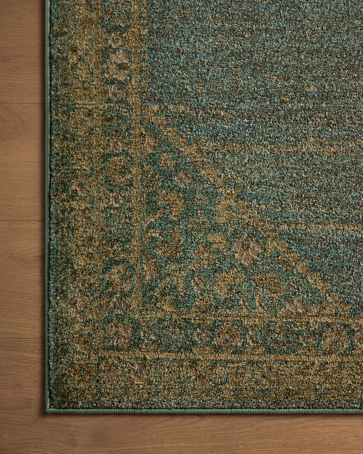 MONA Aqua/Wheat - Maison Olive - Tapis