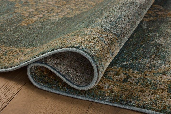 MONA Aqua/Wheat - Maison Olive - Tapis