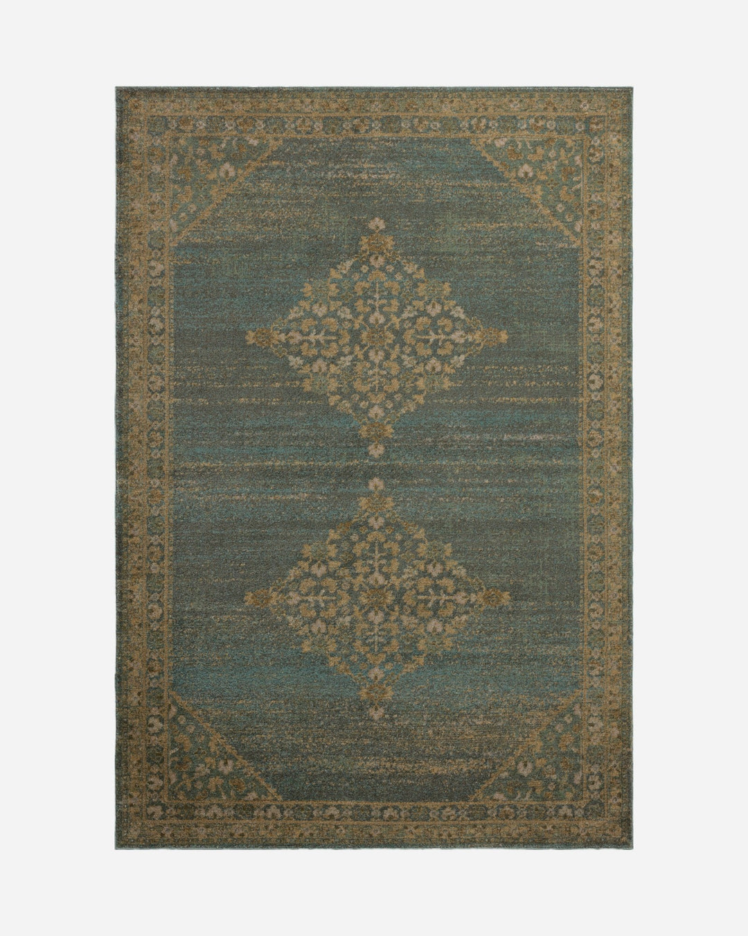 MONA Aqua/Wheat - Maison Olive - Tapis