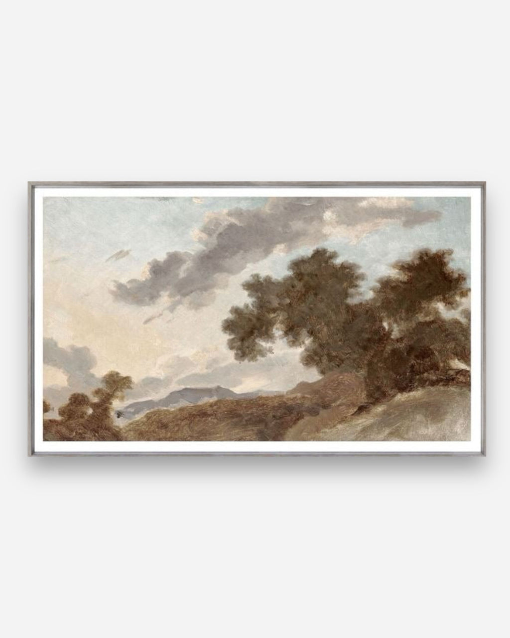 MOUNTAIN LANDSCAPE AT SUNSET C. 1765 - Maison Olive - Tableaux et Cadres