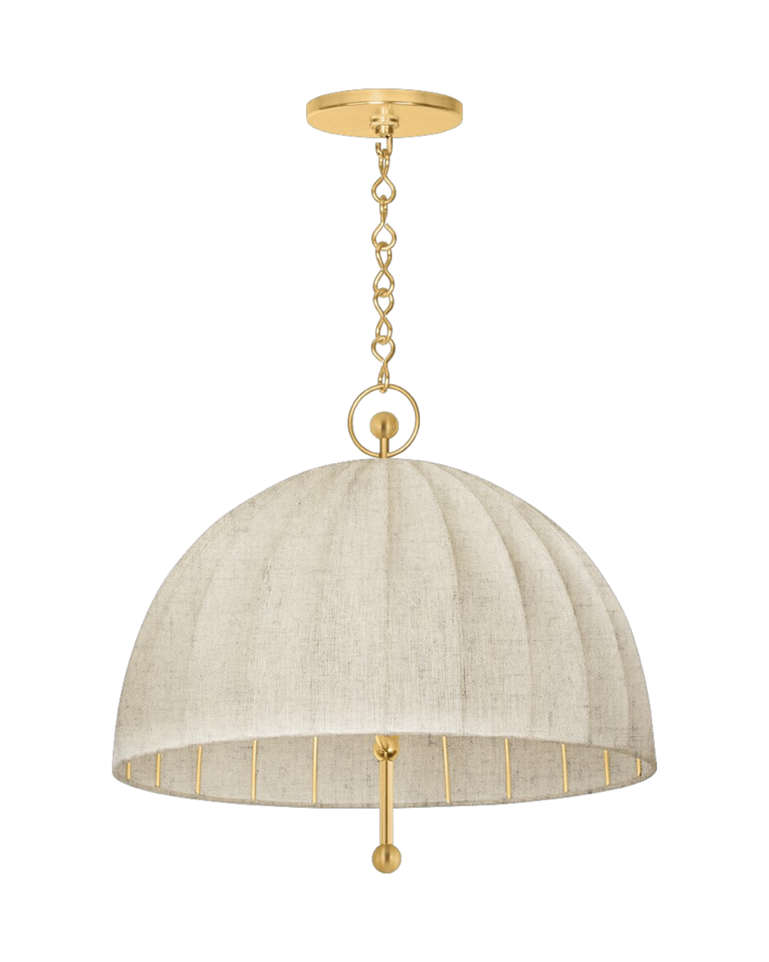 palmetto-suspension abat jour tissu