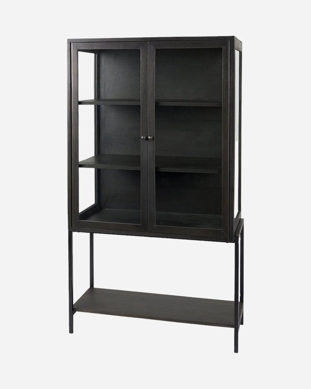 RONU Cabinet - Noir - Maison Olive - Armoires, Cabinets et Étagères