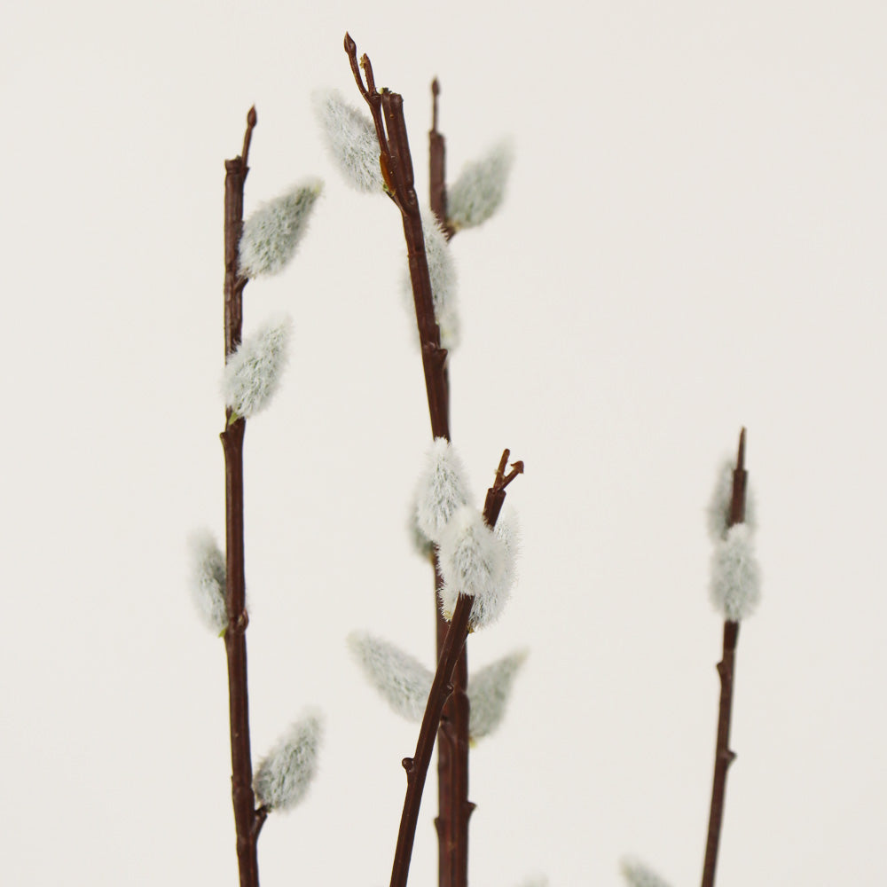 Branche de saule artificielle grise de 35 po – vue 3