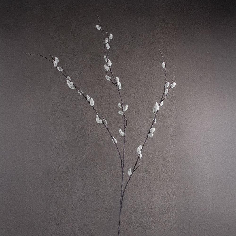 Branche de saule artificielle grise de 35 po – vue 4
