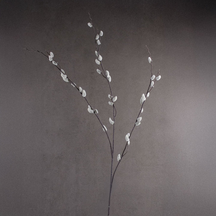 Branche de saule artificielle grise de 35 po – vue 4