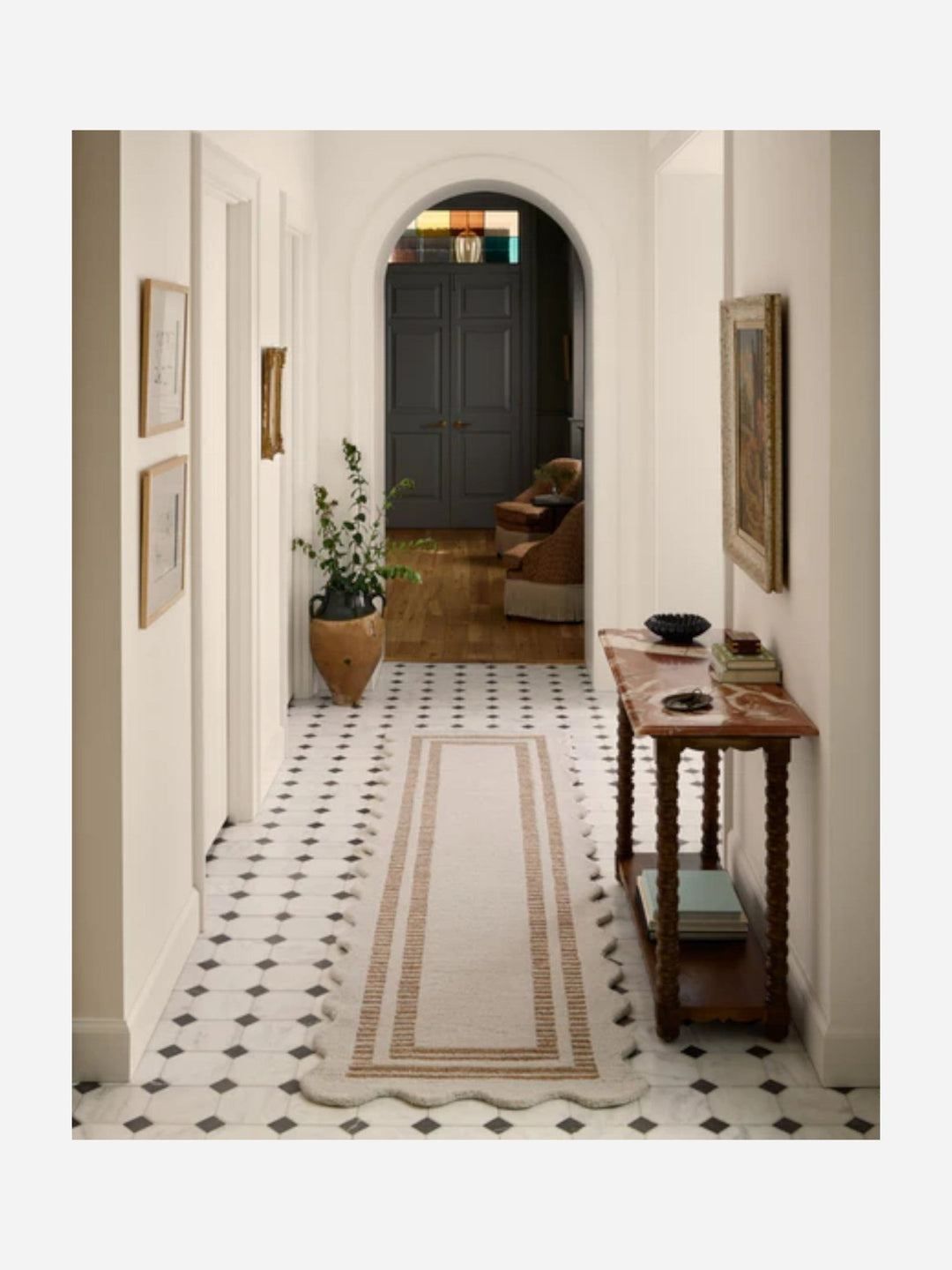 SCOTTIE Ivory/Rust - Maison Olive - Tapis