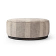 SINCLAIR Large Round Ottoman