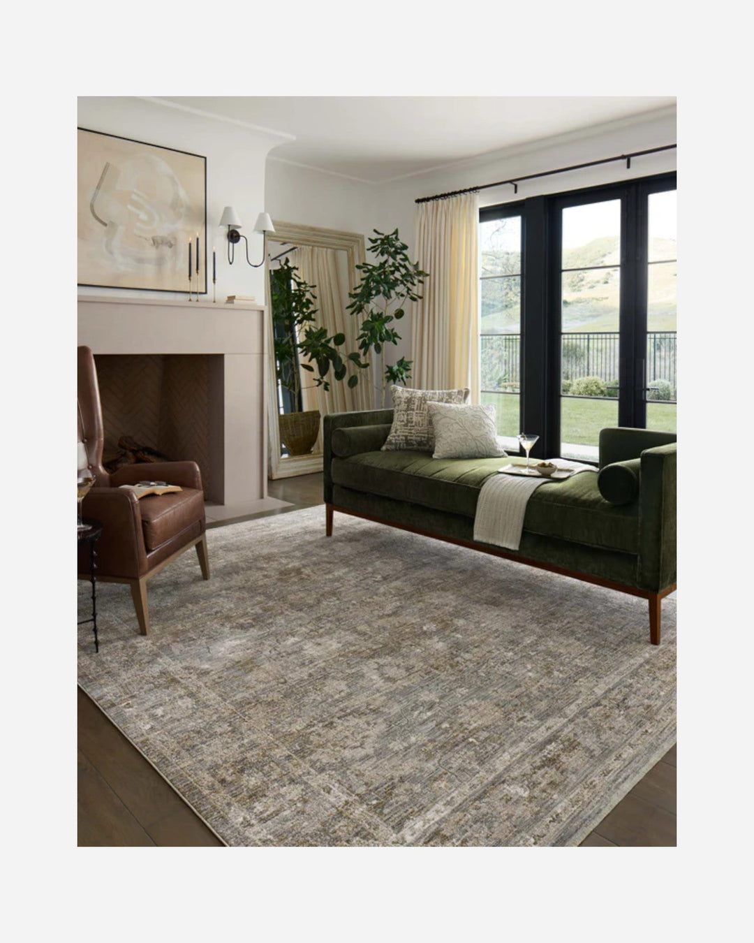 TABITHA Slate/Natural - Maison Olive - Tapis