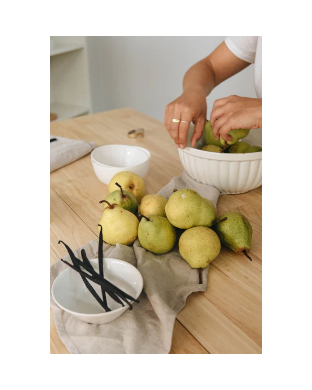tartinade poire érable-vanille-fait au 
Quebec