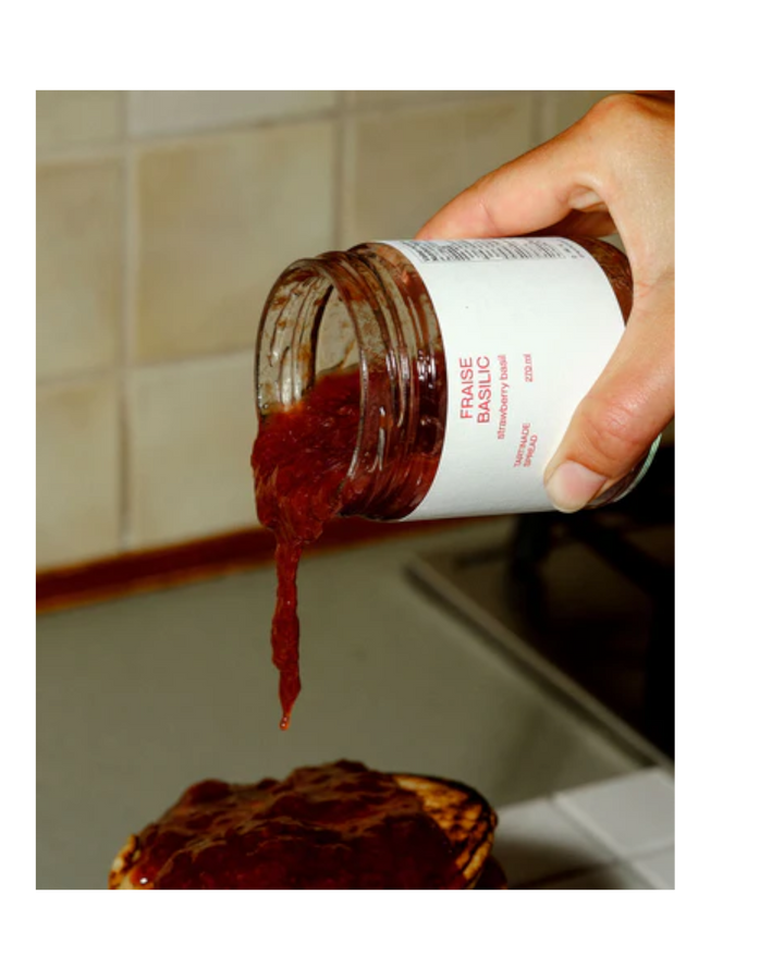 tartinade fraise basilic-fait a la main