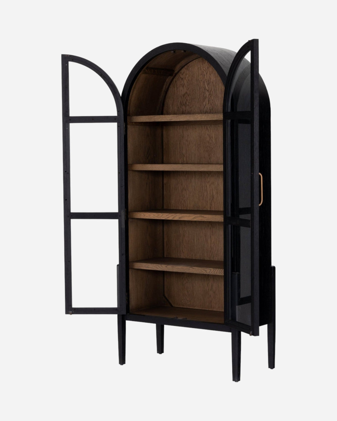 TARTOP Armoire - Noir - Maison Olive - Armoires, Cabinets et Étagères