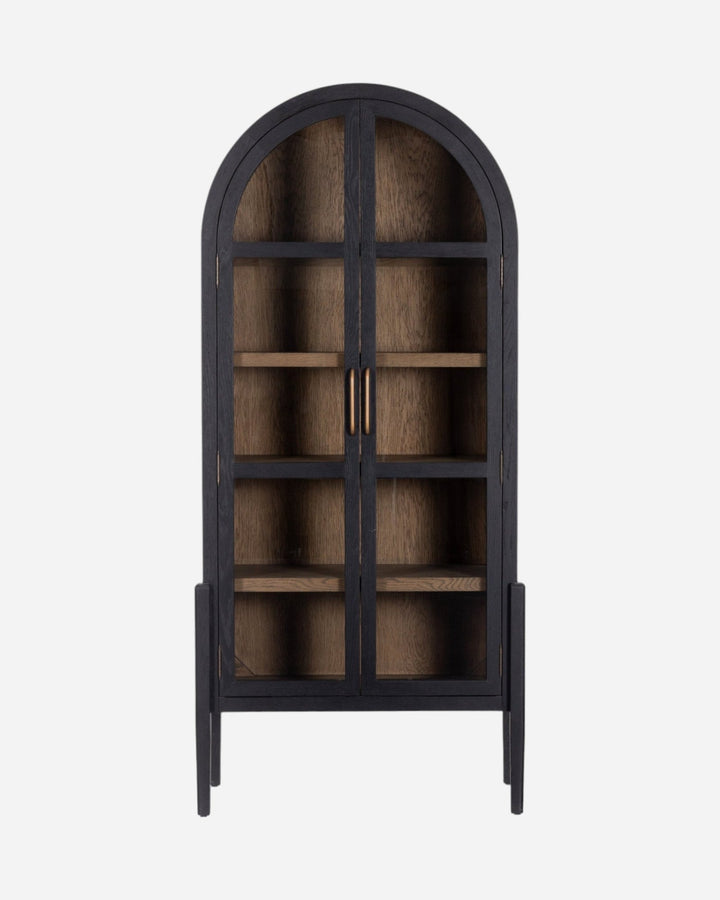 TARTOP Armoire - Noir - Maison Olive - Armoires, Cabinets et Étagères