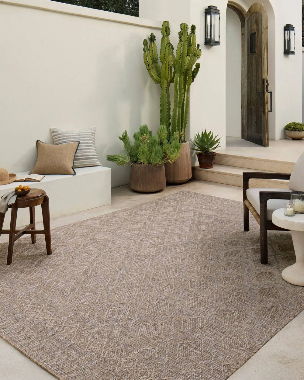 TOPANGA Natural / Mist - Maison Olive - Tapis