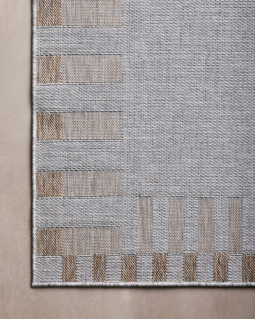 TOPANGA Silver / Natural - Maison Olive - Tapis