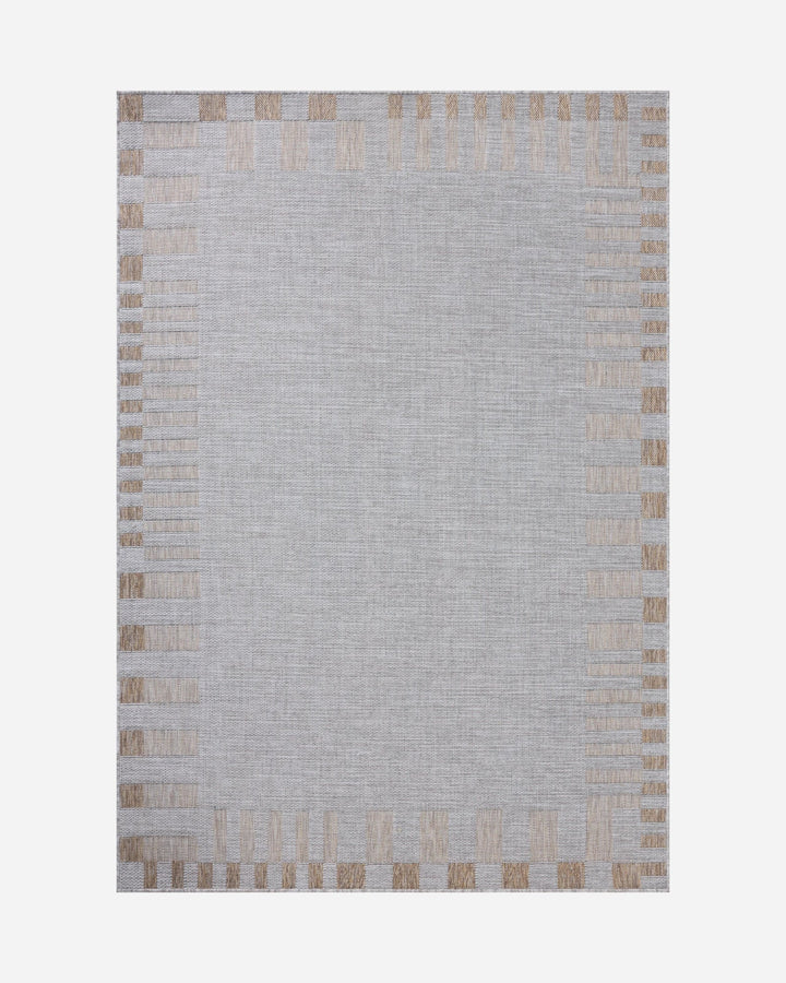 TOPANGA Silver / Natural - Maison Olive - Tapis