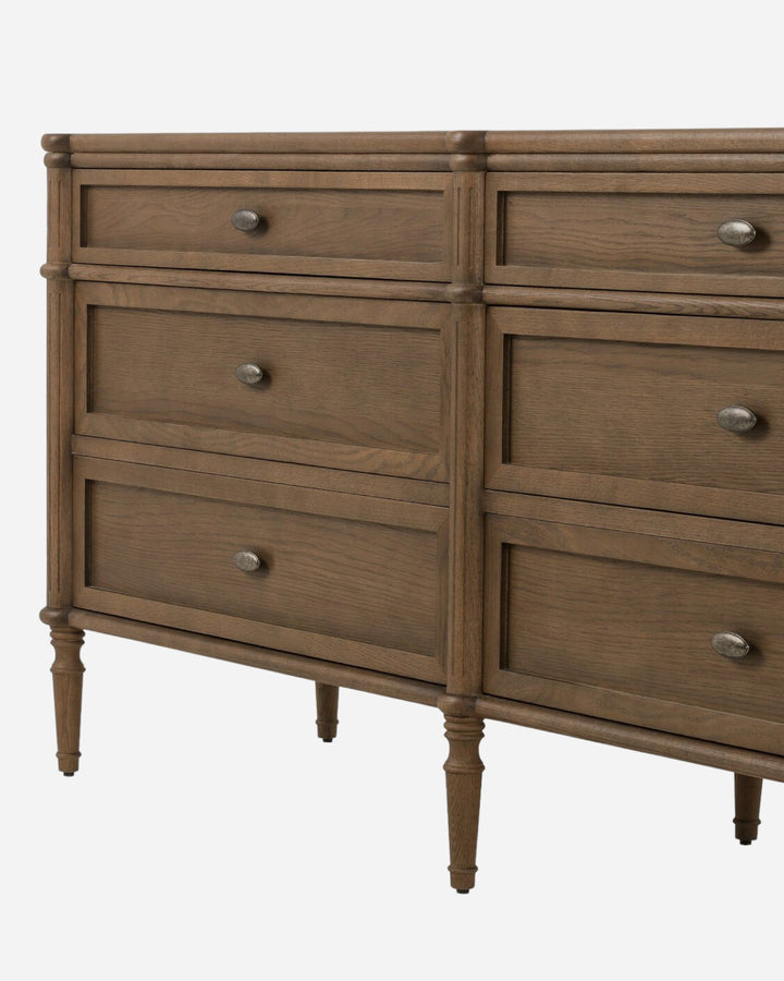 TOULOUSE Commode 6 tiroirs - Maison Olive - Commodes