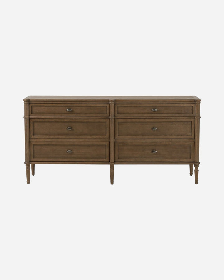 TOULOUSE Commode 6 tiroirs - Maison Olive - Commodes