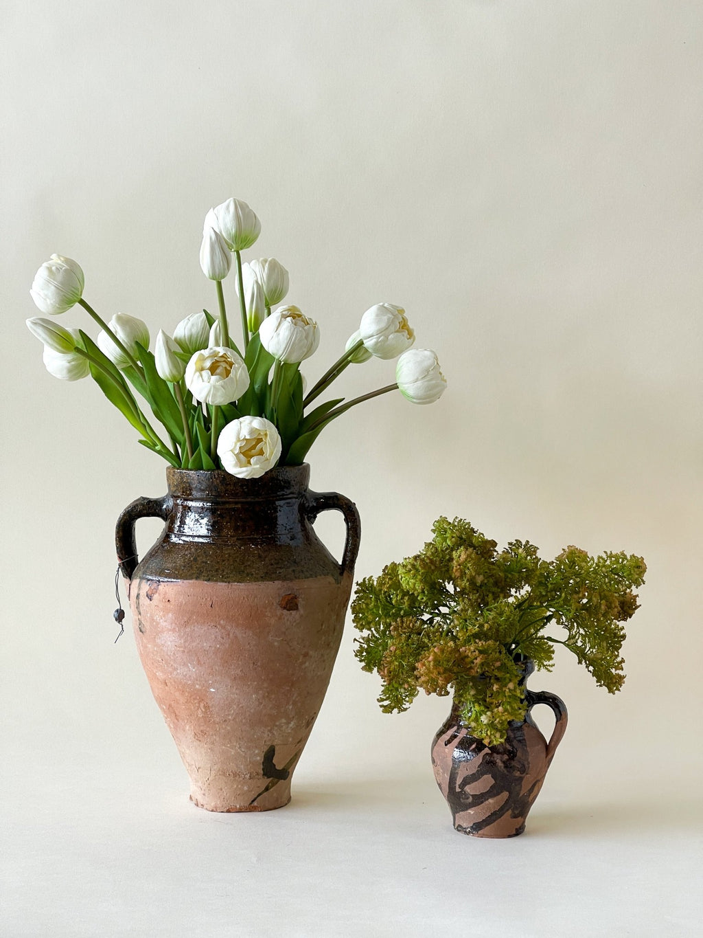 Tulipe Blanche 18" - Maison Olive - Fleurs artificielles