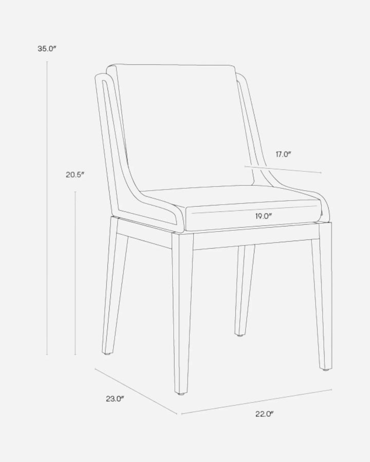 TYRON Chaise Extérieur - Maison Olive - chaise extérieur