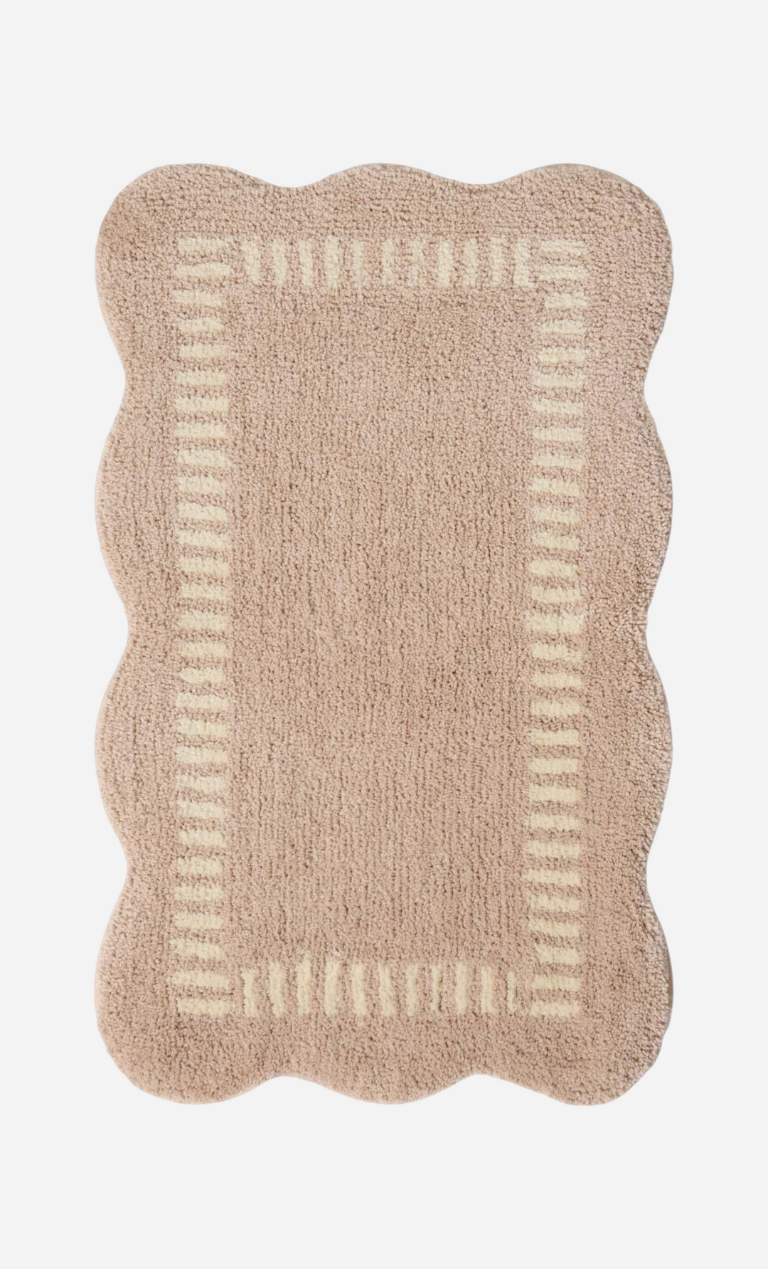 Tapis de bain Valerie — Blush / Ivory