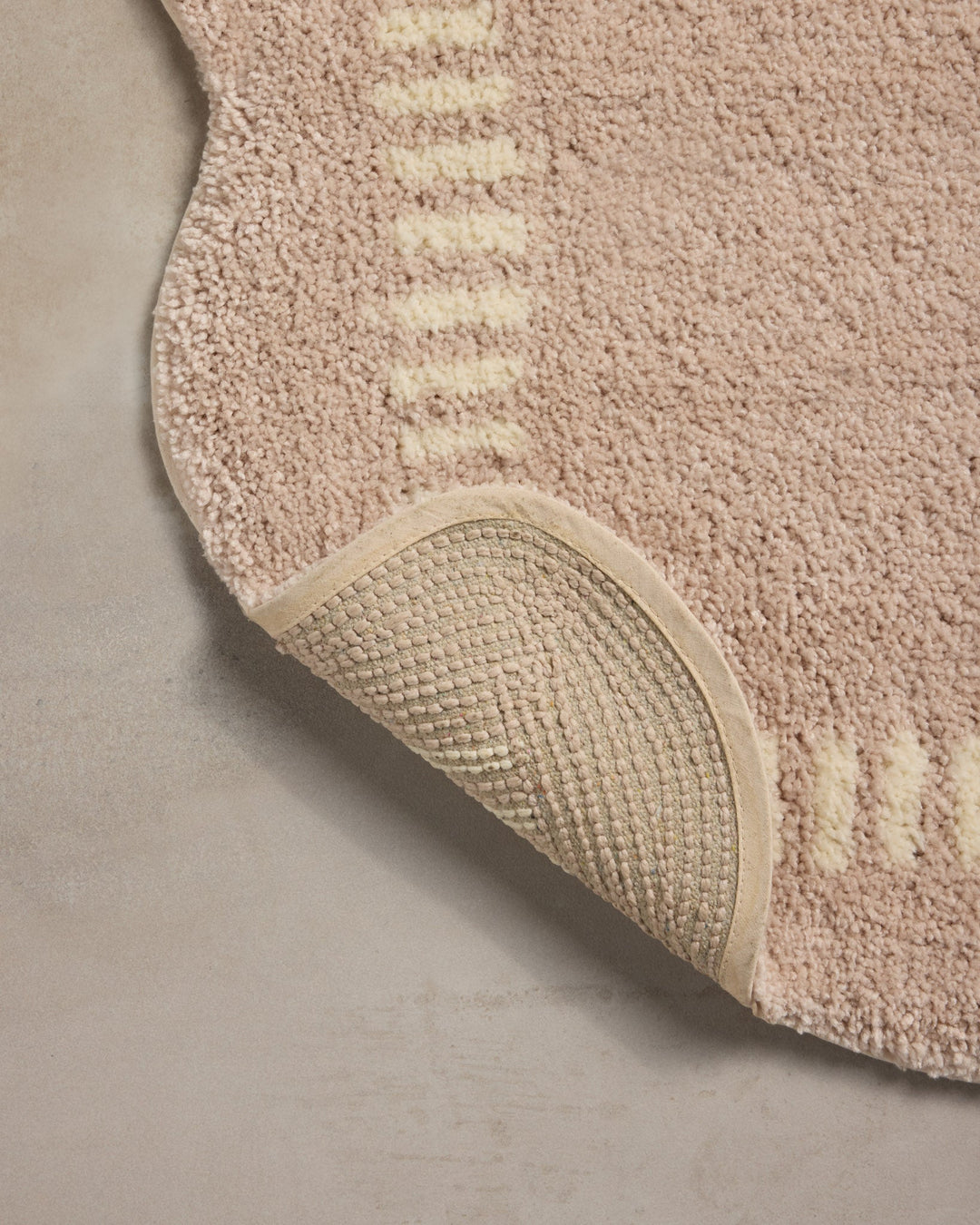 Tapis de bain Valerie — Blush / Ivory