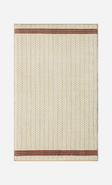 MARVIN Ivory / Brick Tapis de bain