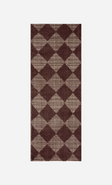 LAWRENCE Plum / Ivory Tapis de bain