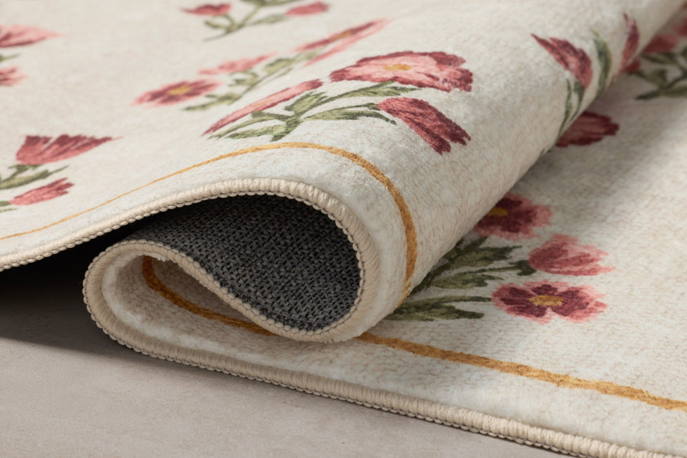 Tapis de bain Clove Ivory / Rose