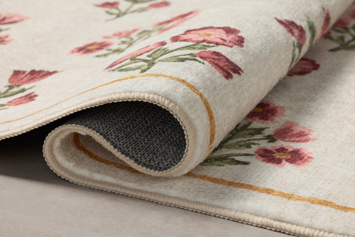 Tapis de bain Clove Ivory / Rose