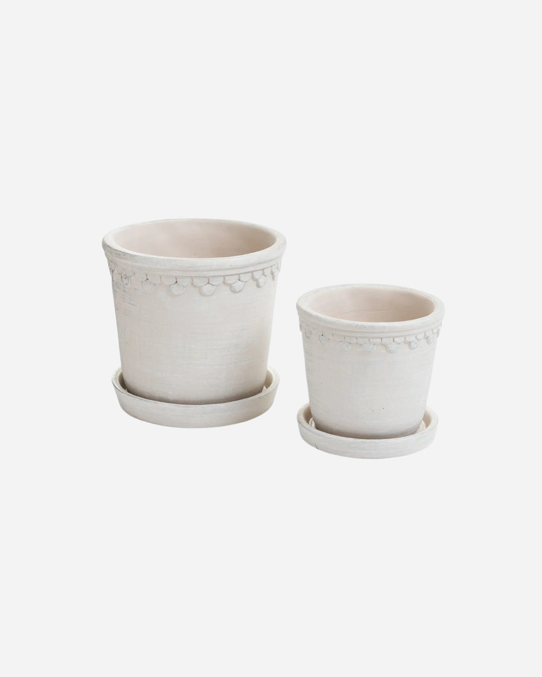 WHITTA Pot en Terre Cuite - Maison Olive - 