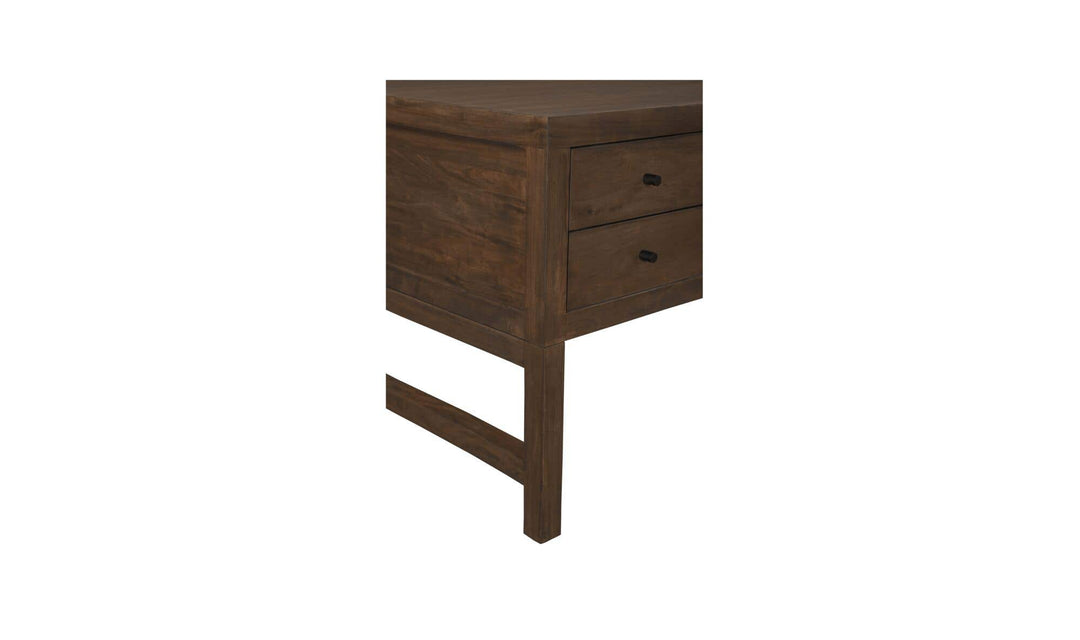 Detail of the WINDSOR desk drawer unit and legs