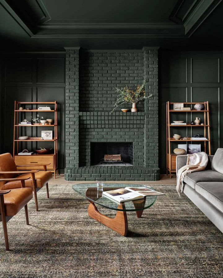 AMARA Charcoal / Lagoon - Maison Olive