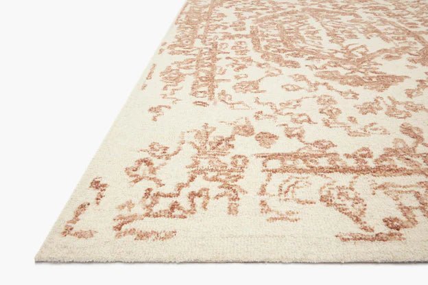 ANNIE Mh White/Rust - Maison Olive - Tapis