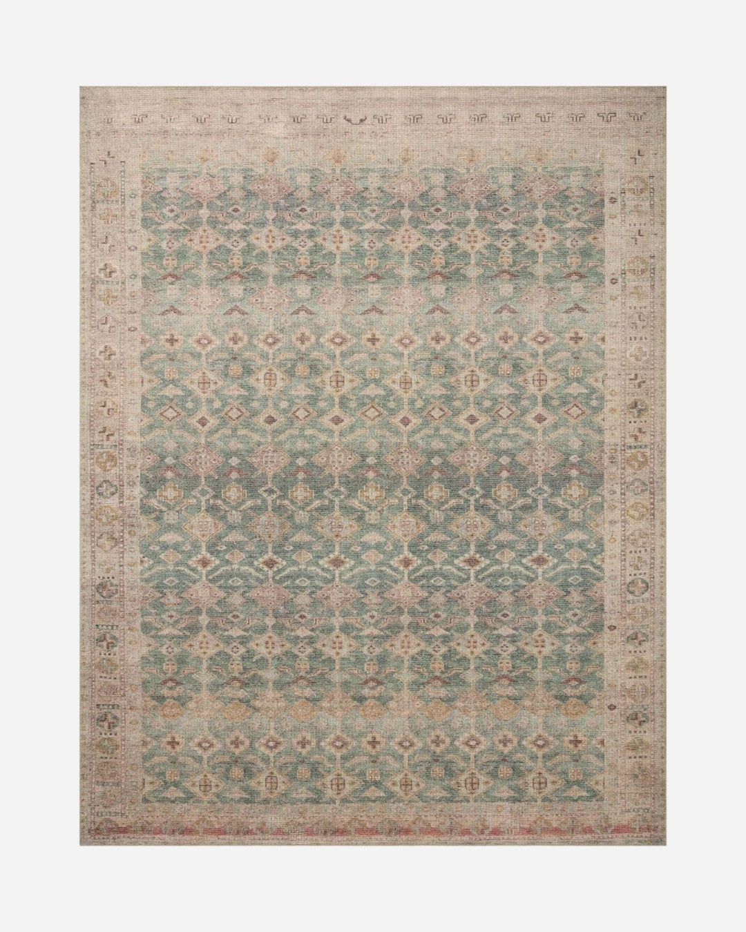 AUBREY Aqua / Sand - Maison Olive - Tapis