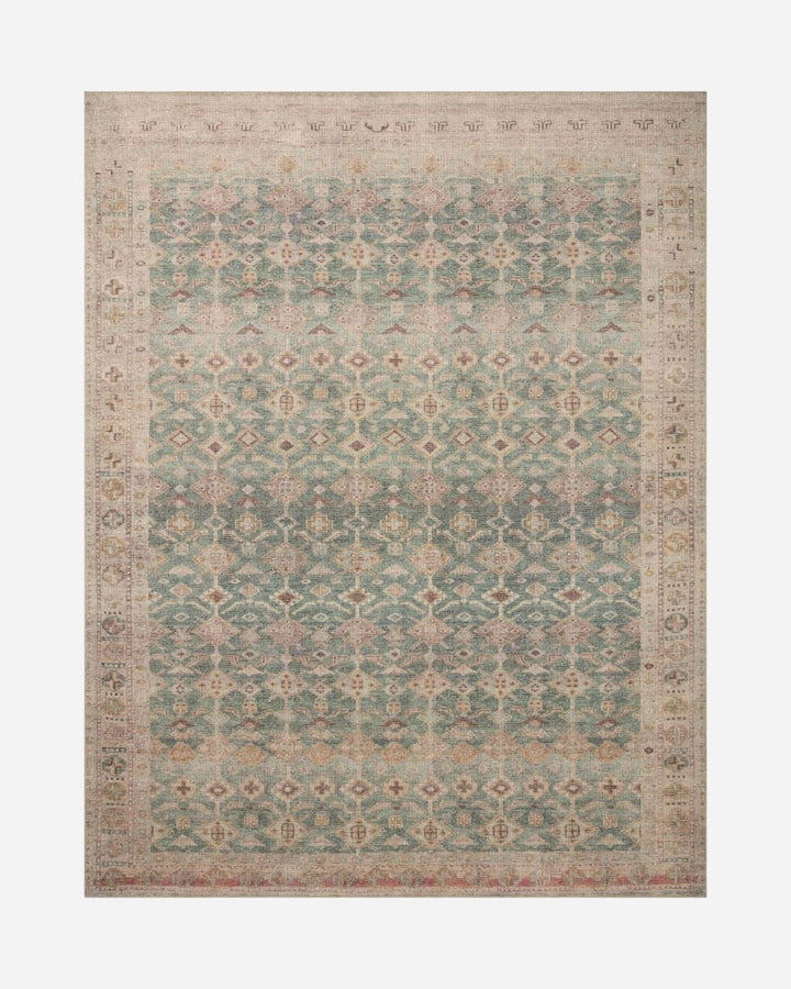 AUBREY Aqua / Sand - Maison Olive - Tapis