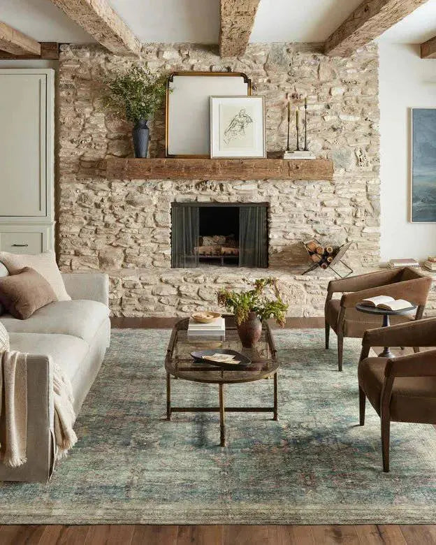 BANKS Mh Ocean/Spice - Maison Olive - Tapis