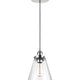 Polished Nickel with Clear