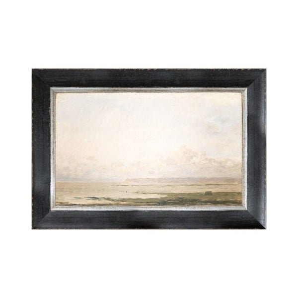 Beach at Ebb Tide C.1850 - Petite - Maison Olive - Tableaux et Cadres