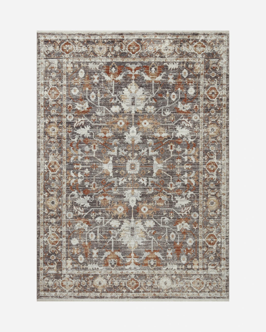 BONNEY Charcoal / Spice - Maison Olive - Tapis