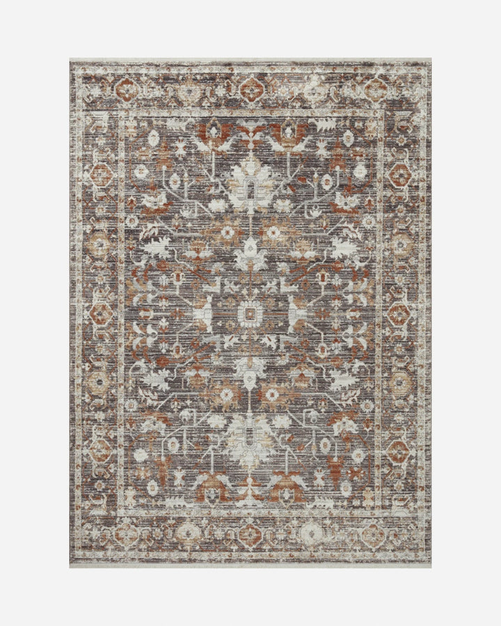 BONNEY Charcoal / Spice - Maison Olive - Tapis