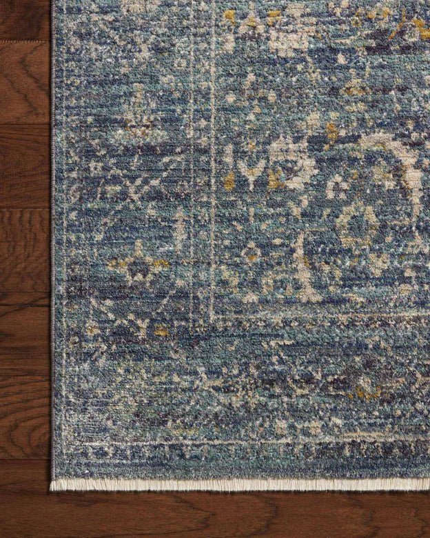 BRADBURY Ocean/Gold - Maison Olive - Tapis