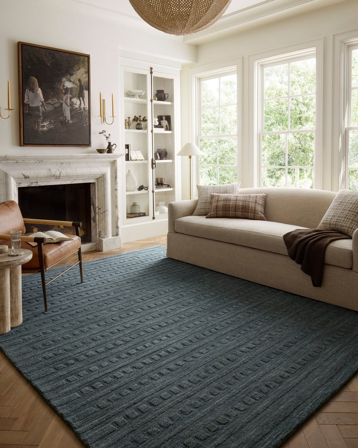 BRADLEY Teal / Teal - Maison Olive - Tapis