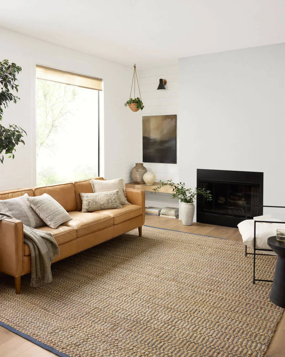 Copie de Tapis Collection Coton NATURAL/NAVY - Maison Olive - Tapis