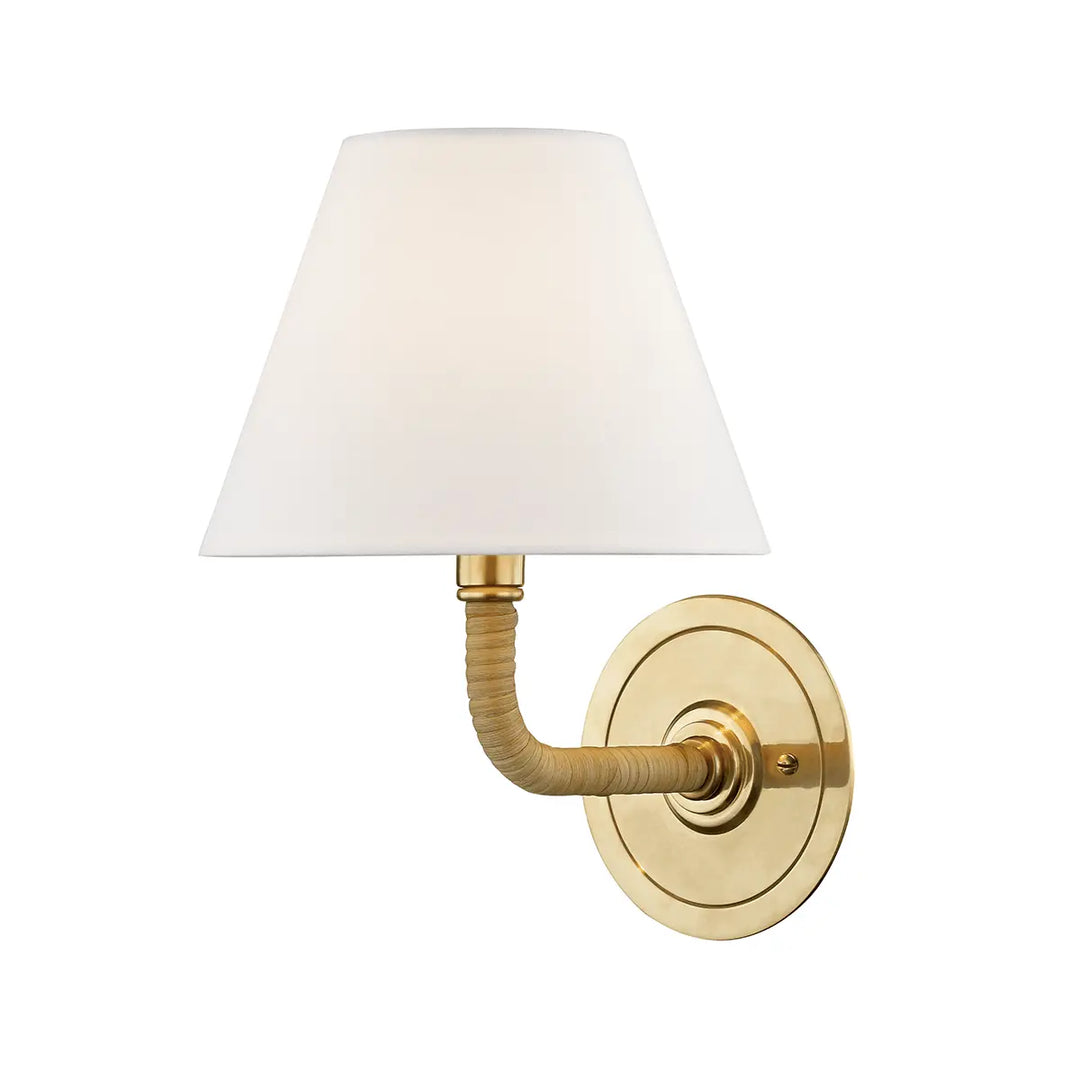 Curves Luminaire mural - Laiton antique - Maison Olive