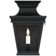 black with transparent glass