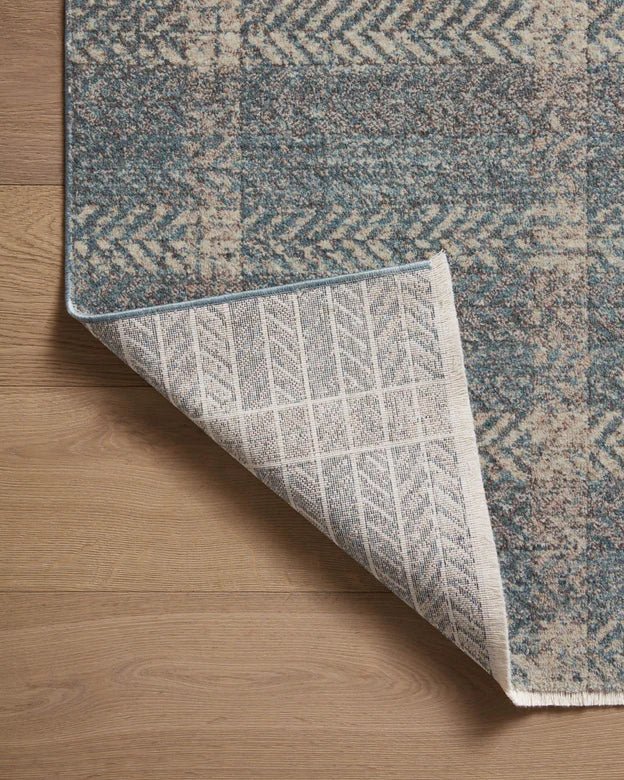 EMBER Blue/Beige - Maison Olive - Tapis