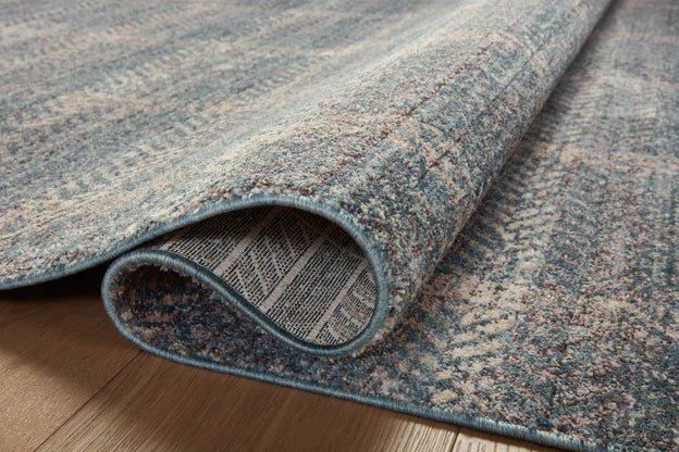 EMBER Blue/Beige - Maison Olive - Tapis