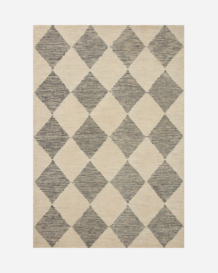 FRANCIS Beige / Charcoal - Maison Olive - Tapis