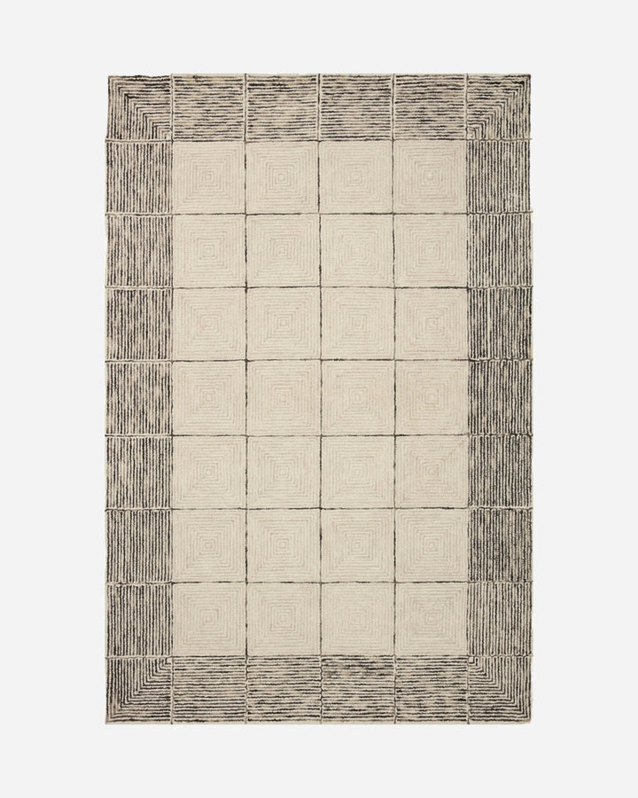 FRANCIS Cream / Black - Maison Olive - Tapis