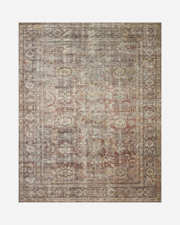 GEORGIE Bordeaux / Antique - Maison Olive - Tapis